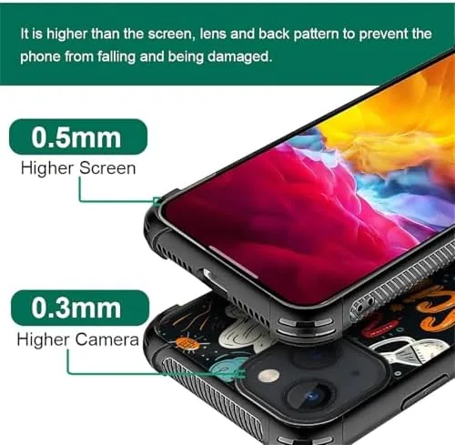 The CARLOCA Compatible with iPhone 15 Case, Cartoon Chemical Apparatus Science in real use
