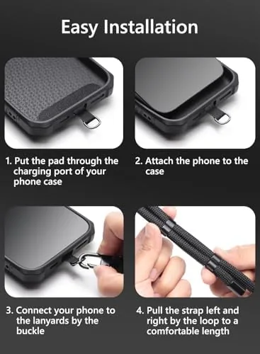 The Vihibii for iPhone 15 Pro Max Case with Crossbody Lanyard in real use