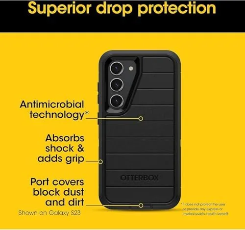 The OtterBox Samsung Galaxy S24 (Only) - Defender Series Case in real use