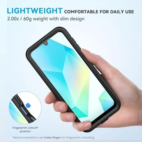 Another view of the Lanhiem for Samsung Galaxy A16 5G Phone Case, IP68 Waterproof