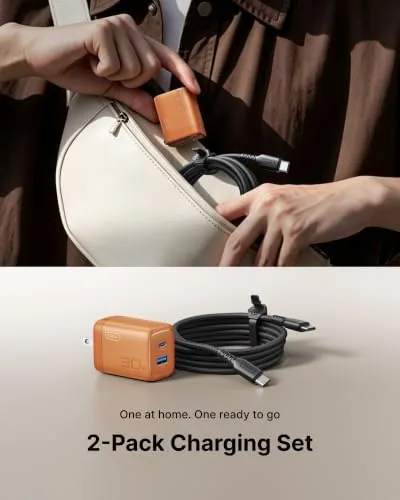 The INIU 30W GaN Fast Charging USB C Charger, Block with compared in context