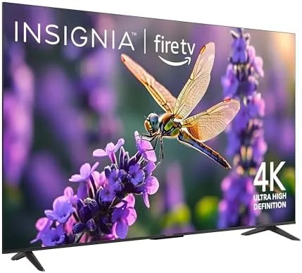 Close up of the 4K panel edge and slim bezel on the F50 Series TV
