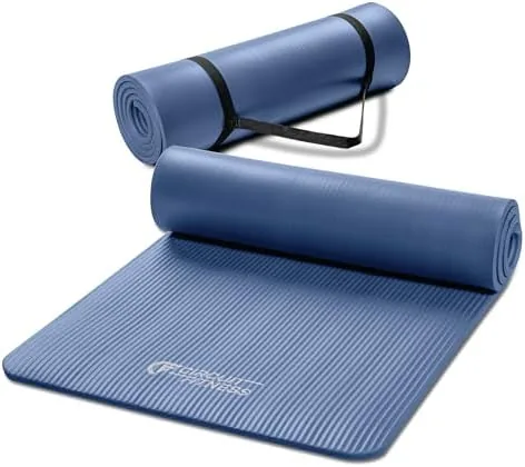 Circuit Fitness by Marcy Non-Slip Multi-Purpose Exercise Yoga Mats with Carrying Strap Multi-Thickness, Multi-Color Review: Tested and Rated