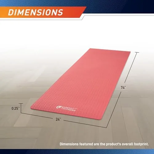 Close look at the Circuit Fitness by Marcy Non-Slip Multi-Purpose Exercise Yoga Mats with build quality