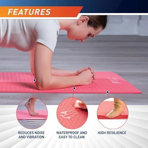 Another view of the Circuit Fitness by Marcy Non-Slip Multi-Purpose Exercise Yoga Mats with
