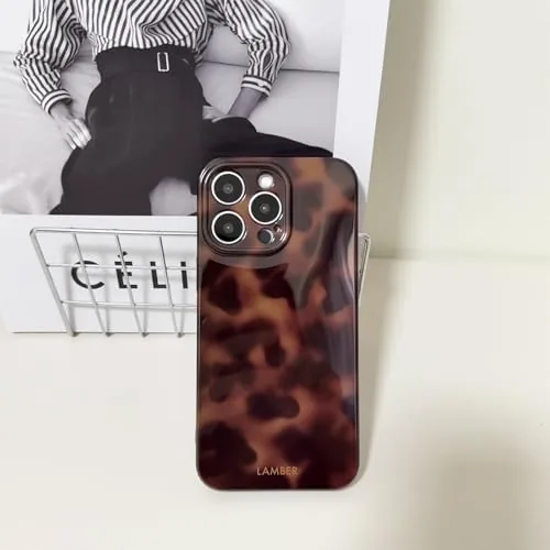 Close look at the Cute Phone Case for iPhone 16 Pro Case Cheetah Leopard build quality