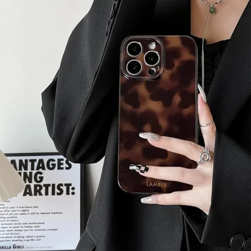 The Cute Phone Case for iPhone 16 Pro Case Cheetah Leopard in real use