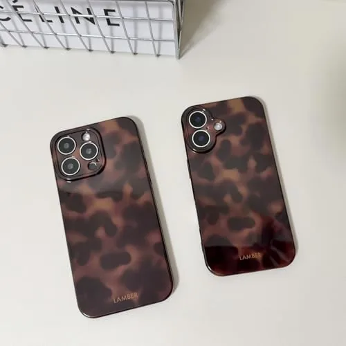 Another view of the Cute Phone Case for iPhone 16 Pro Case Cheetah Leopard