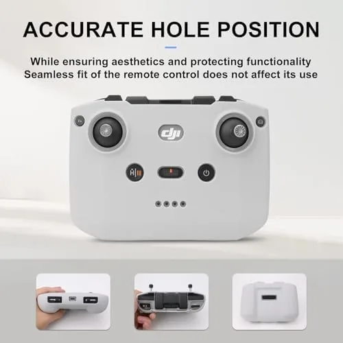 Close look at the Scratch-Proof Silicone Cover for DJI RC-N3/N2/N1 Collision Protector Sleeve Case build quality