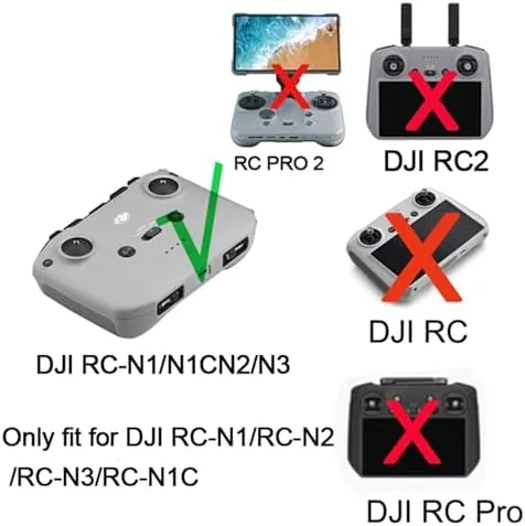 The Scratch-Proof Silicone Cover for DJI RC-N3/N2/N1 Collision Protector Sleeve Case compared in context