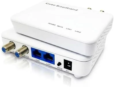 Kiwee Broadband MoCA 2.5 Adapter with Dual 2.5GbE Ports (2-Pack) | High-Speed Ethernet Over Review: Tested and Rated