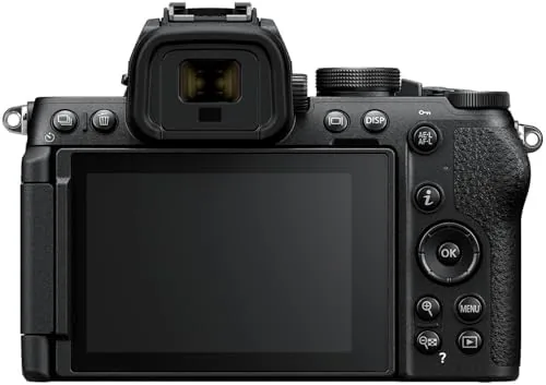 The Z50 II menu showing the Easy Color preset selection screen