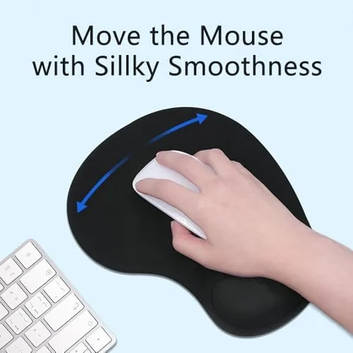 Another view of the Ergonomic Mouse Pad with Wrist Rest, Gel Wrist Support Mousepad