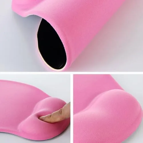 Close look at the Ergonomic Mouse Pad with Wrist Rest, Gel Wrist Support Mousepad build quality