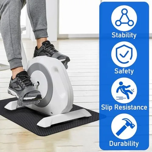 Another view of the TOBWOLF Non-Slip Workout Mat for Ellipse Leg Exerciser, Ellipse Machine