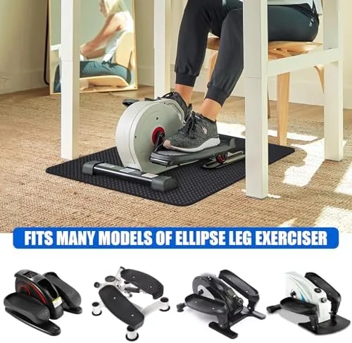 Testing the TOBWOLF Non-Slip Workout Mat for Ellipse Leg Exerciser, Ellipse Machine over two weeks