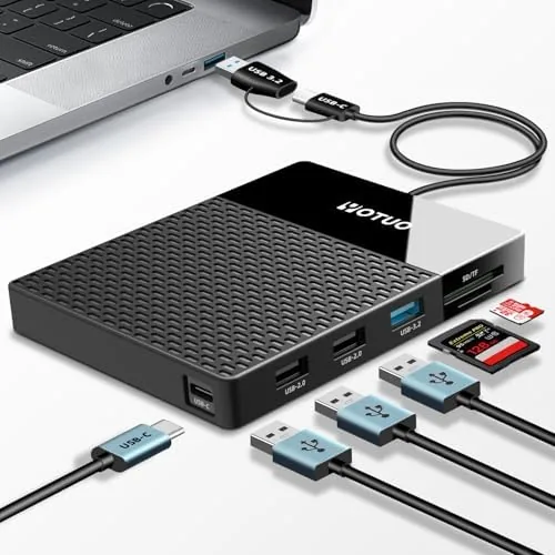 Overview of the YOTUO 1TB External Hard Drive, USB C Multiport Hub HDD