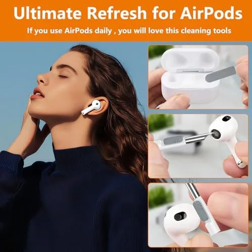 The Cell Phone Cleaning Kit, iPhone Cleaning Kit for Charging Port in real use