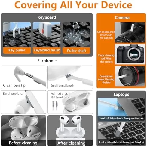 Another view of the Cell Phone Cleaning Kit, iPhone Cleaning Kit for Charging Port