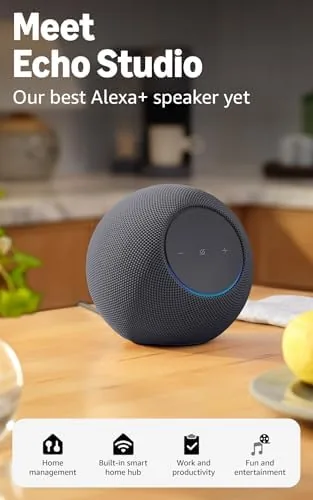 Amazon Echo Studio Review: Dolby Atmos and Alexa Plus in One Smart Speaker
