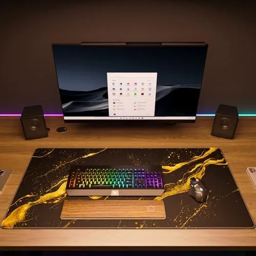 The KTRIO Large Gaming Mouse Pad, Desk Mat, 31.5 x 15.7 compared in context