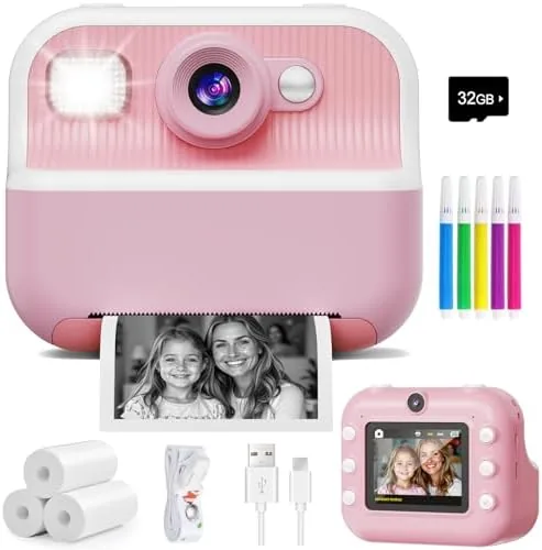 Instant Kids Camera Review: A Dual Lens Print Camera That Delights Ages 3 to 12