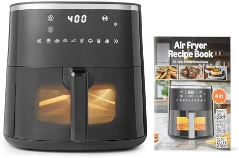 Overview of the Amazon Basics 6-Quart Digital Air Fryer with Easy View Window