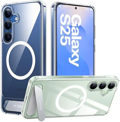 Overview of the TORRAS Strong Magnetic & Seamless Stand for Samsung Galaxy S24