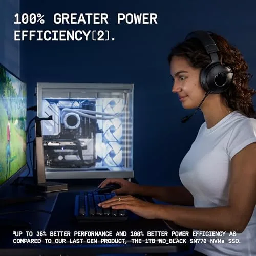 The SN7100 installed in a handheld gaming device