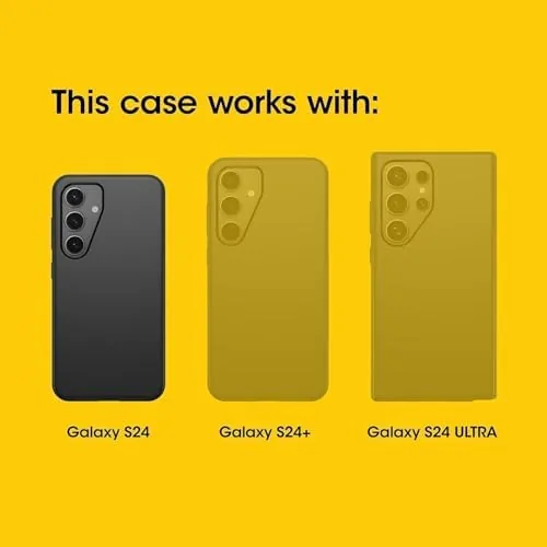 Close look at the OtterBox Samsung Galaxy S24 (Only) - Defender Series Case build quality