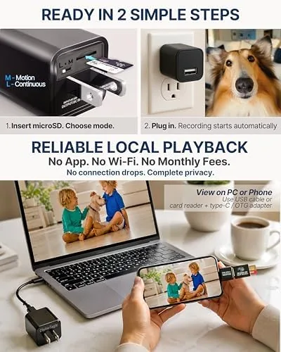 The Plug-in Full HD Dome Camera - Premium Reliable 1080p Pet in real use