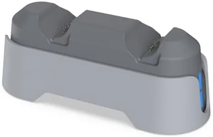 Close up of the USB-C charging connector inside one bay