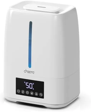 6L Top Fill Ultrasonic Humidifier - Cool and Warm Mist for Bedroom, Baby, Large Review: Tested and Rated