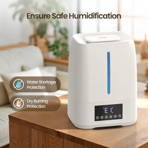Testing the 6L Top Fill Ultrasonic Humidifier - Cool and Warm Mist over two weeks