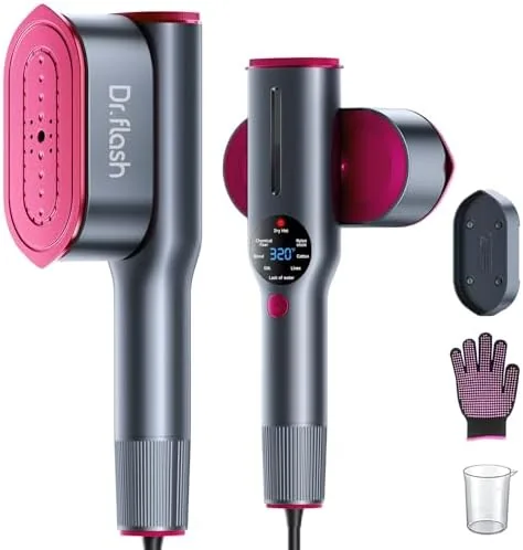 DRFLASH 2 in 1 Handheld Garment Steamer and Iron for Clothes Travel Size | Review: Tested and Rated