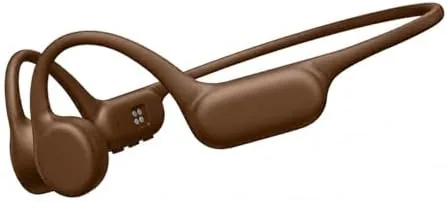 Close look at the PSIER Bone Conduction Headphones Open Ear Headphones IPX8 Waterproof Swimming build quality