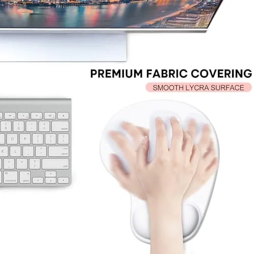 Testing the JIKIOU Ergonomic Mouse Pad with Gel Wrist Rest 2 Pack over two weeks