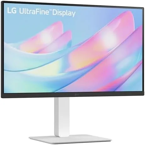 Close look at the LG 27US550-W 27-inch Ultrafine 4K UHD (3840 x 2160) IPS build quality