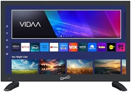 Another view of the Supersonic SC-1926DVD 19-inch LED Smart HDTV w/DVD Player, 3X HDMI