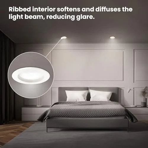 Testing the Feit Electric 5/6in LED Recessed Downlight Retrofit Kit, 75W Eq over two weeks