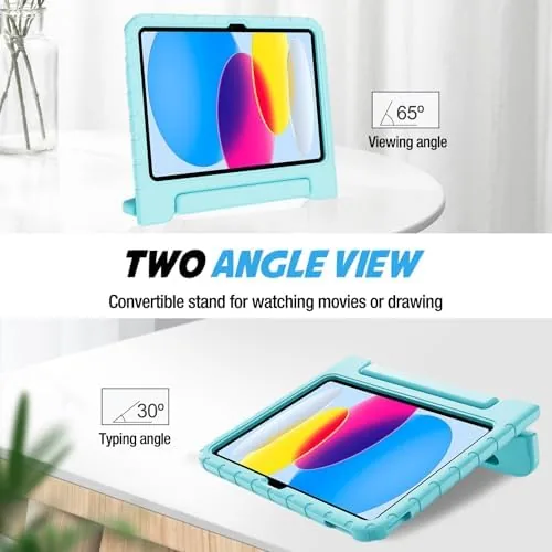 Another view of the ProCase Kids Case for iPad A16 11th Generation 2025/iPad 10th