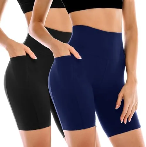 Testing the Leafigure 2 Pack Womens Biker Shorts with Pockets 6" | over two weeks