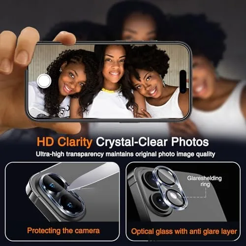 The Wiaocit Tempered Glass Privacy Screen Protector for iPhone 16 Plus compared in context