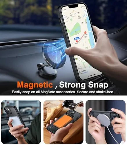 The Compatible with iPhone 14 Case/iPhone 13 Case,[Built-in Invisible Kickstand][Compatible with compared in context