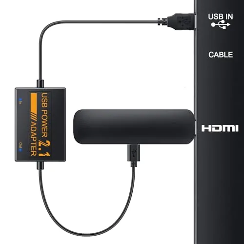 Overview of the ELECTOP Fire Stick Power Adapter(Eliminates AC Adapter) | for Fire