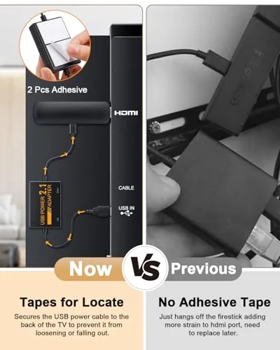 The ELECTOP Fire Stick Power Adapter(Eliminates AC Adapter) | for Fire compared in context