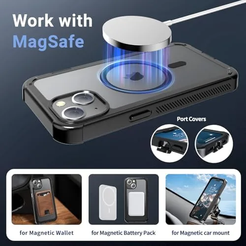 The corner of the case showing the air cushion protection after drops