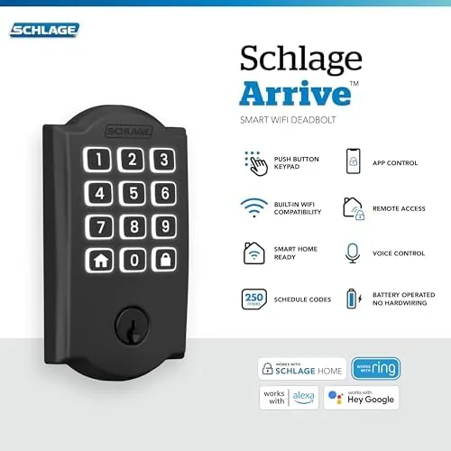 Close up of the Century trim lines and the matte black keypad