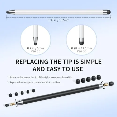 Another view of the Stylus (10Pcs), Stylus Pen for Touchscreen, High Precision and Sensitivity