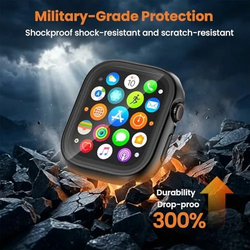 Another view of the YIJDACASE 3 in 1 Waterproof Case for 40mm Apple Watch